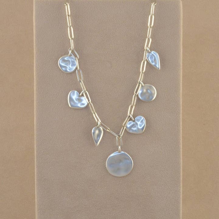 CozyDetailz - Wholesale Pendant/Charm Necklace - Dublin Paperclip Charm Necklace3