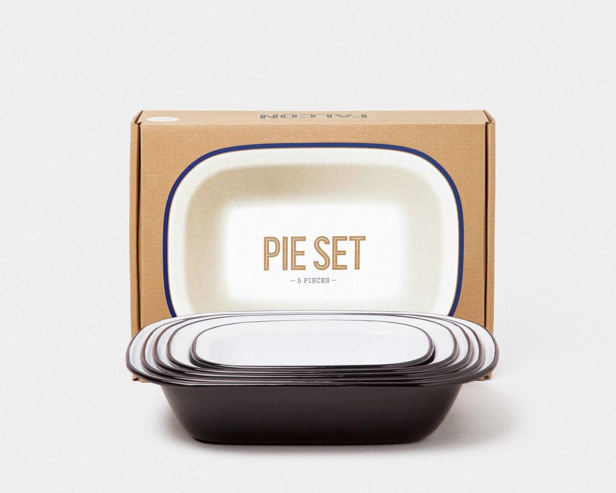 Falcon Enamalware – wholesale Baking dish – Pie Set3