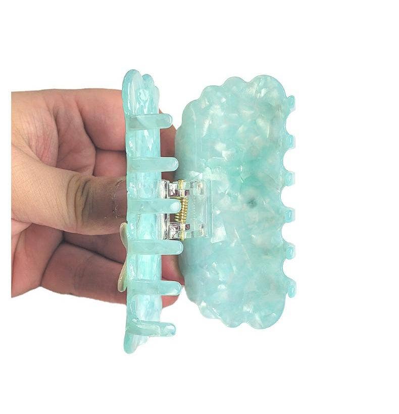 SoapElenGlen – wholesale Hair clip – Women’s – Seashell & Starfish Hair Claws, Summer Beach Claw Clip2