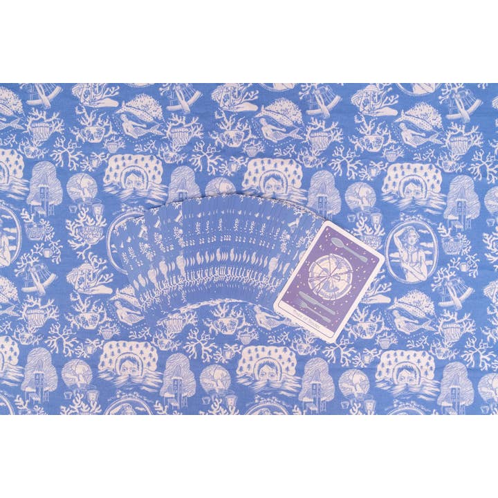 Hierophanies Tarot Altar Cloth for wholesale by Klaus Piechocki Illustration