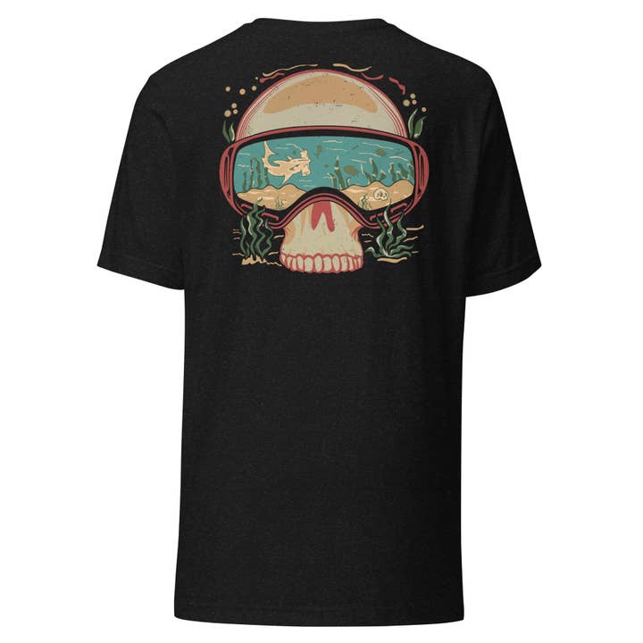Dive Goggles Unisex Tee for wholesale by Swash Peak