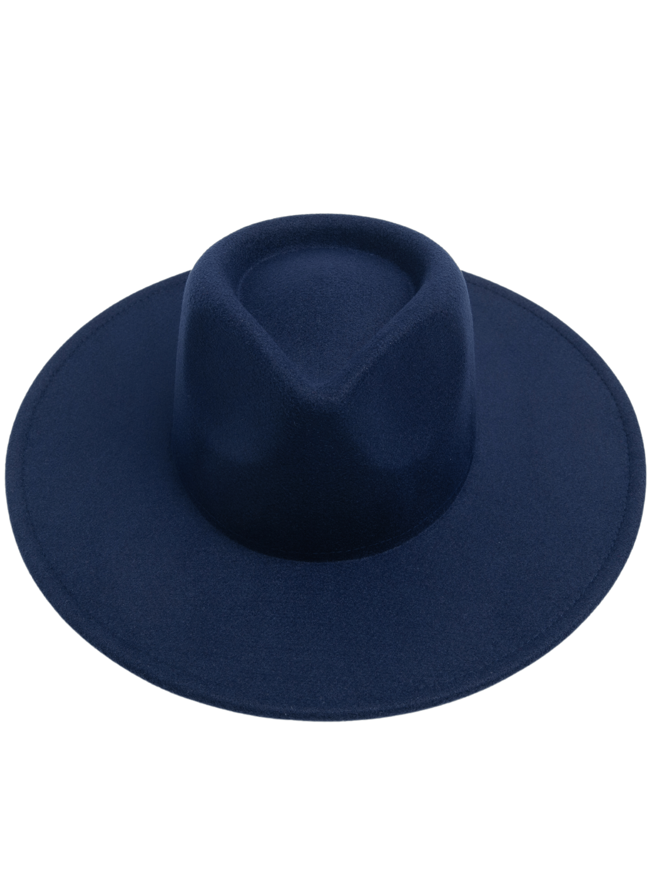 Lucca Couture - Wholesale Fedora - Women's - Women's Vegan felt rancher hat in Navy1