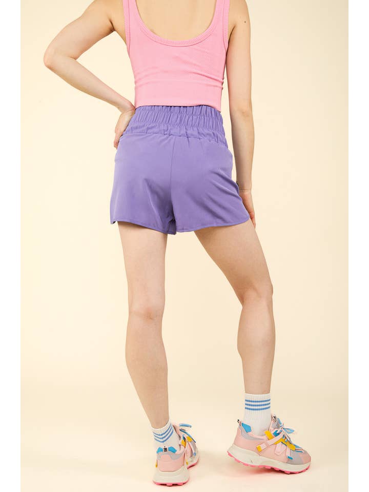 VERY J - Vendita all'ingrosso Pantaloncini sportivi - Donna - NP70025-Pantaloncini sportivi in vita elasticizzata9