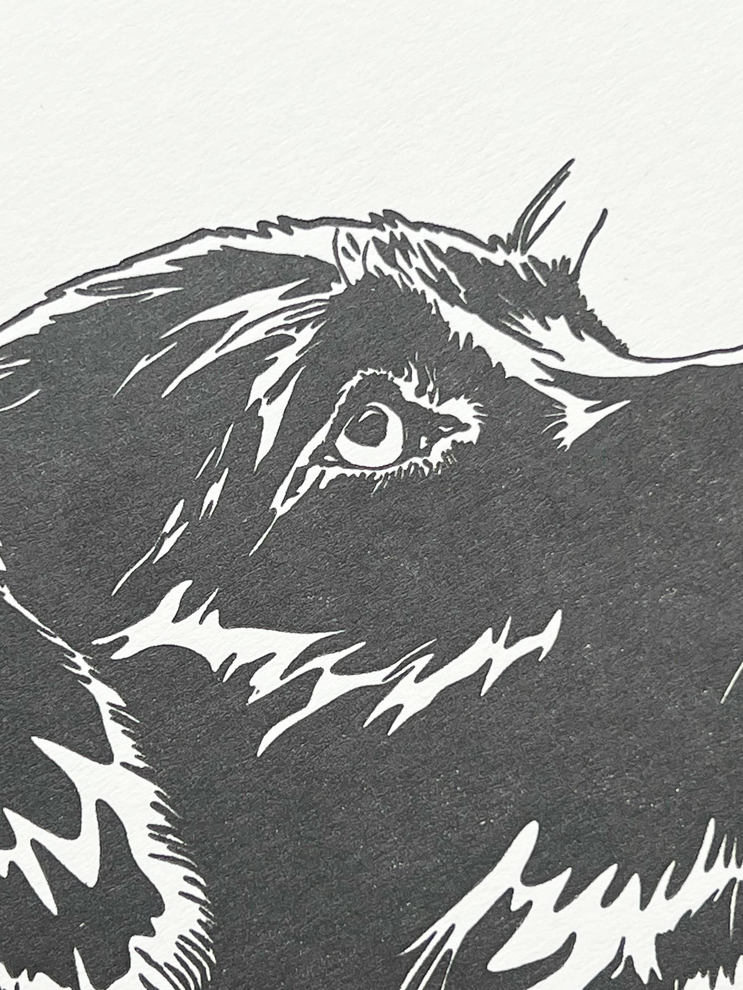 Penguin Ink – Großhandel Grußkarten für den Alltag – Labrador-Welpen-Letterpress-Karte1