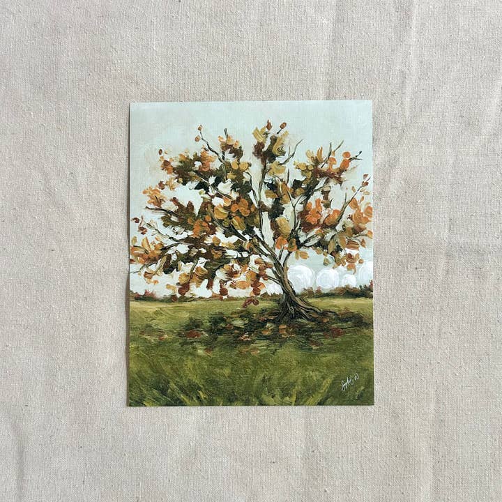 Stampa d'Arte "Guardare le Foglie Cambiare Colore" per la vendita all'ingrosso da parte di sophie wyatt studio.