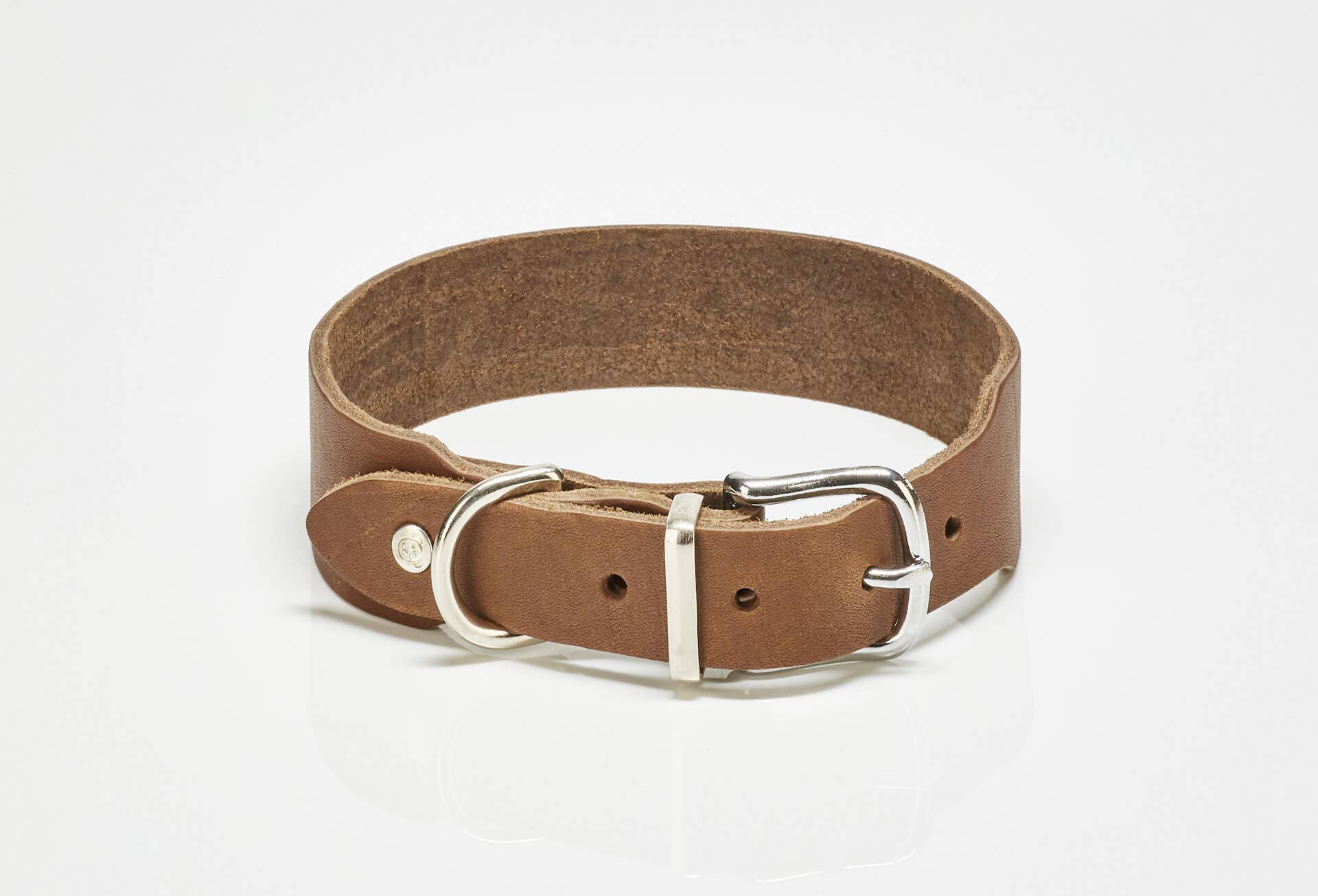 LABONI - Volentis GmbH - Vente Collier – chien - Collier pour chien GIRO en cuir souple à prise ferme0