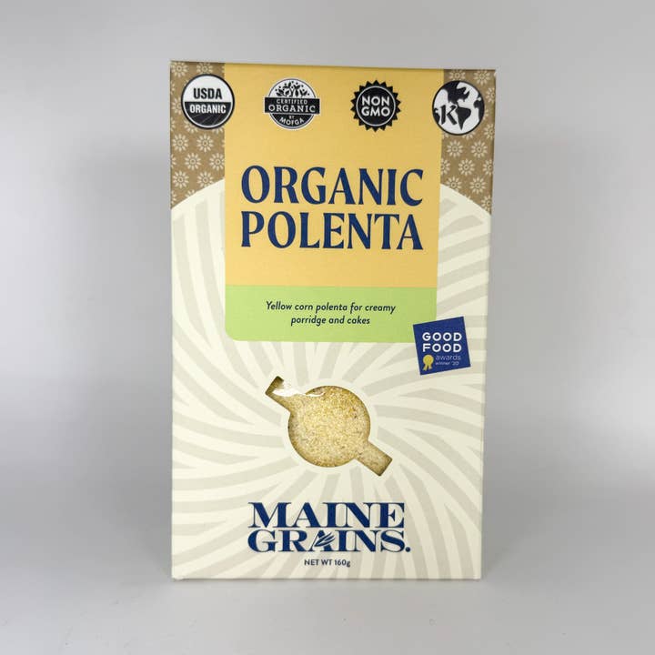 Maine Grains - Wholesale Cornmeal - Organic Polenta / Case of 6