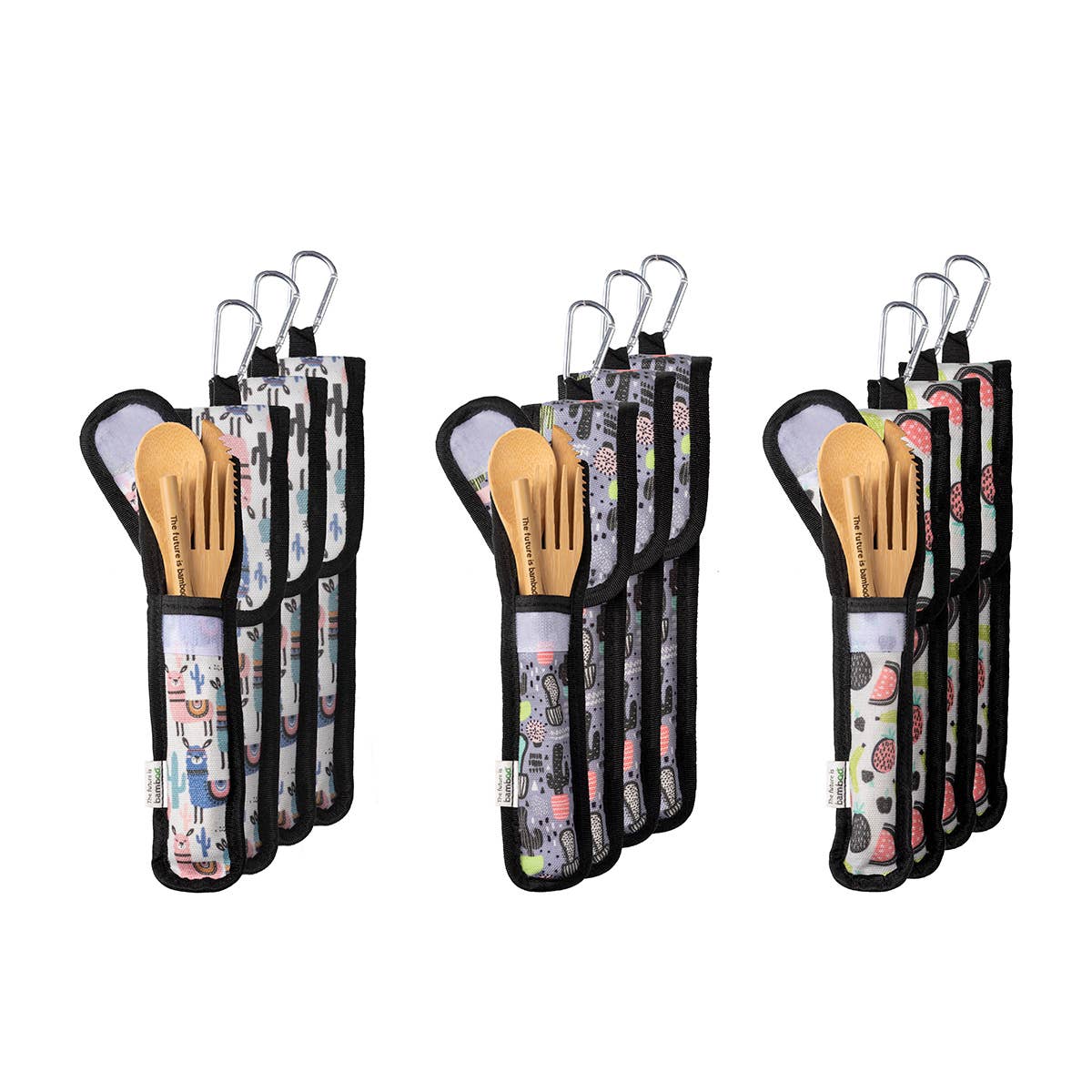 The future is bamboo - Wholesale Assorted Cutlery Set - Zero Waste Utensil Kits3