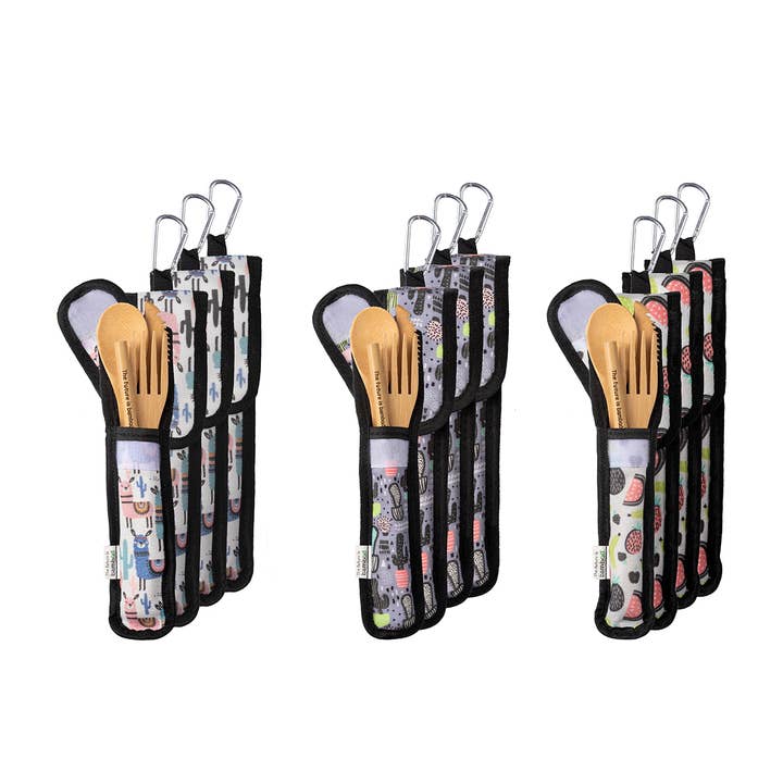 The future is bamboo - Wholesale Assorted Cutlery Set - Zero Waste Utensil Kits3