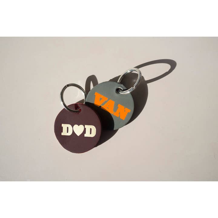 Dandy Star - Wholesale Keychain - Unisex - VAN LEATHER KEYRING X2 PACK