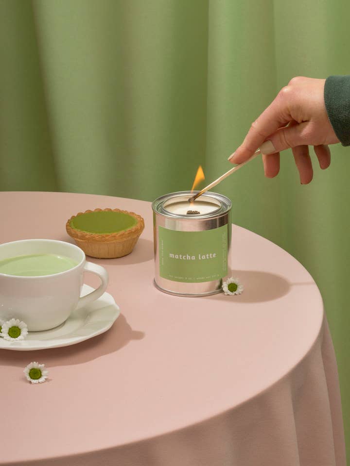Matcha Latte | Coconut-Soy Wax Candle for wholesale by Mala the Brand