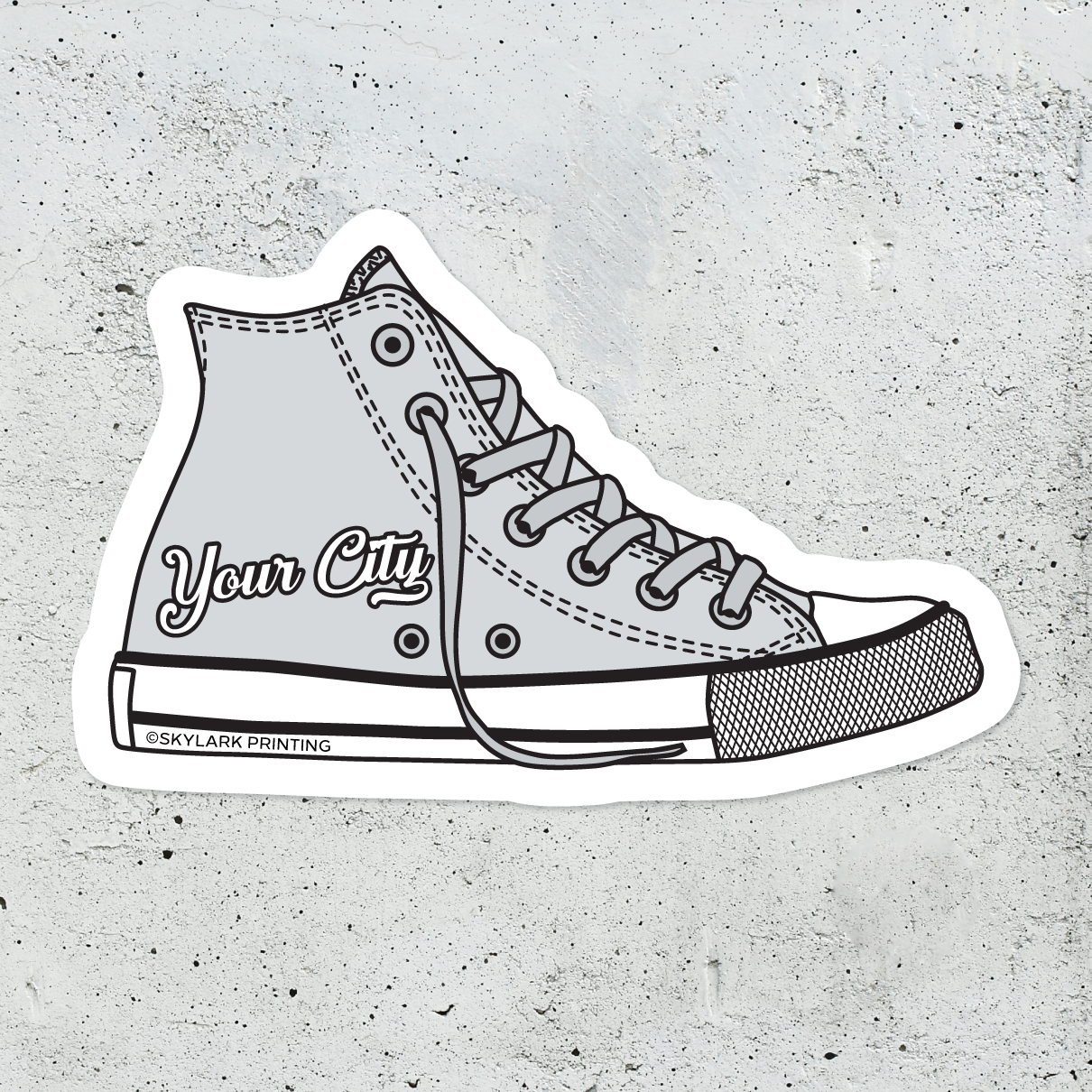 Skylark Printing - Wholesale Sticker - Custom Vintage High Top Shoe  Souvenir Sticker2