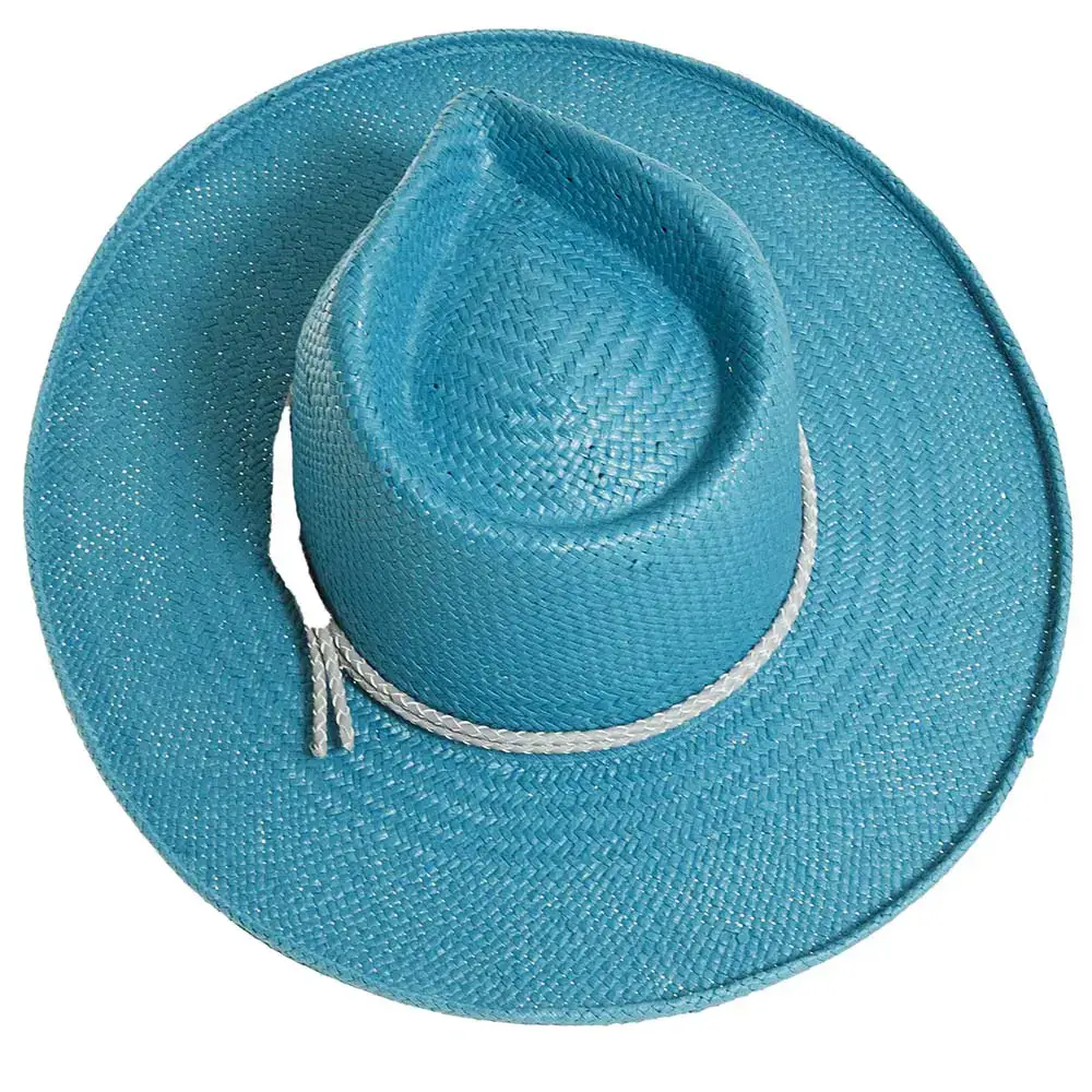 American Hat Makers - Wholesale Straw Hat - Unisex - Straw Sun Hat Curled Brim - Style Horseshoe Bay4