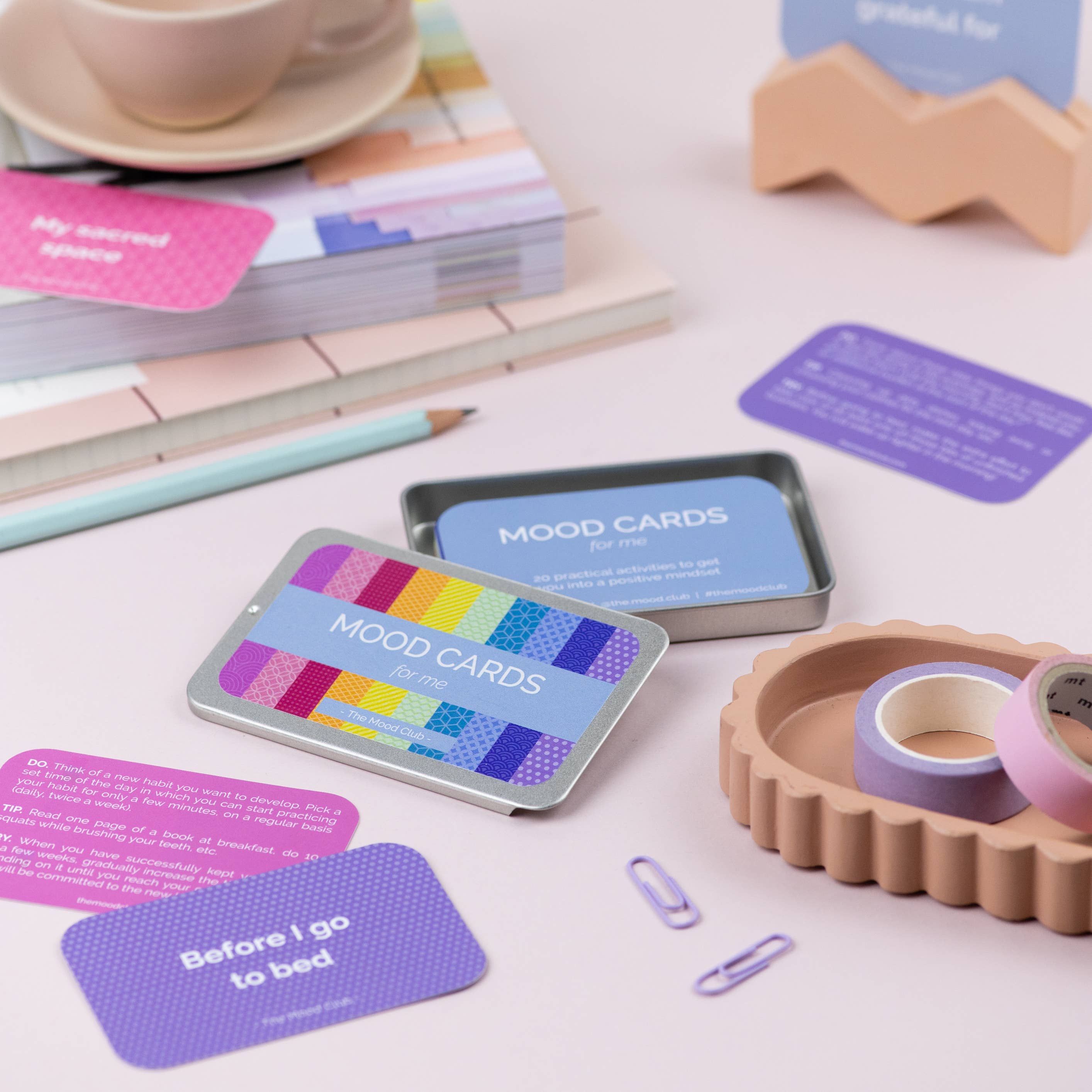 The Mood Club – Großhandel Tarot-Karten – Mood Cards for Me – Achtsamkeits-, Selbstfürsorge- und Wohlfühlkarten mit Impulsen4