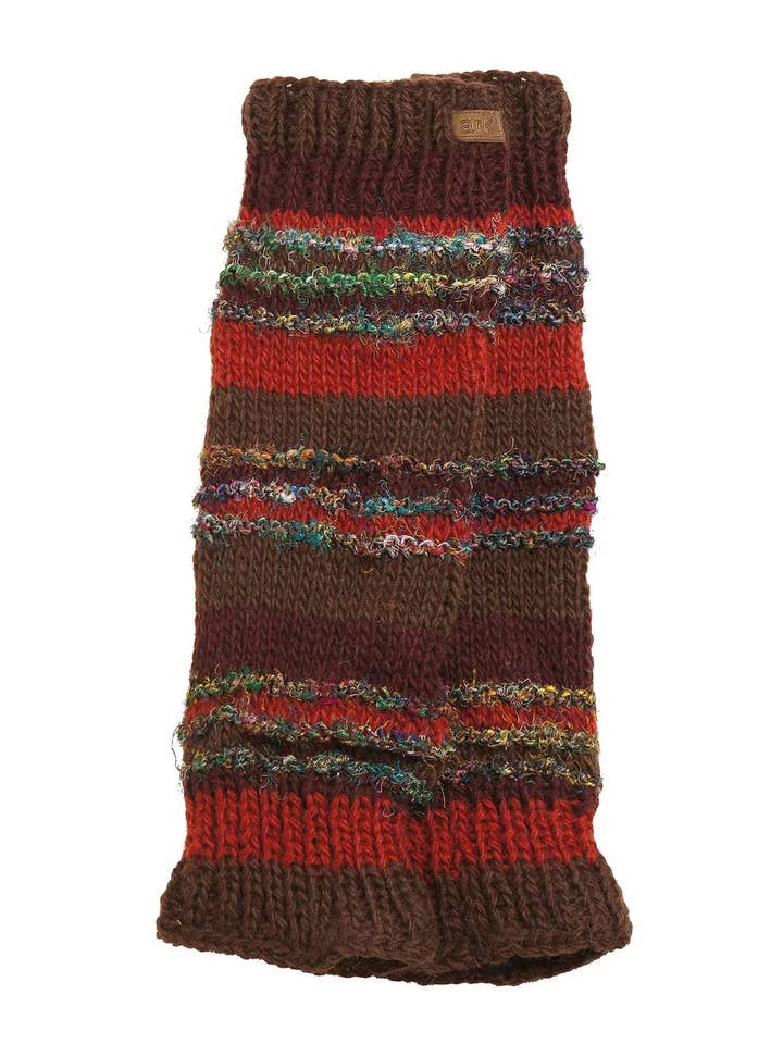 Ark Imports - Wholesale Legwarmers - Women's - Swool Stripe Wool Leg Warmers7