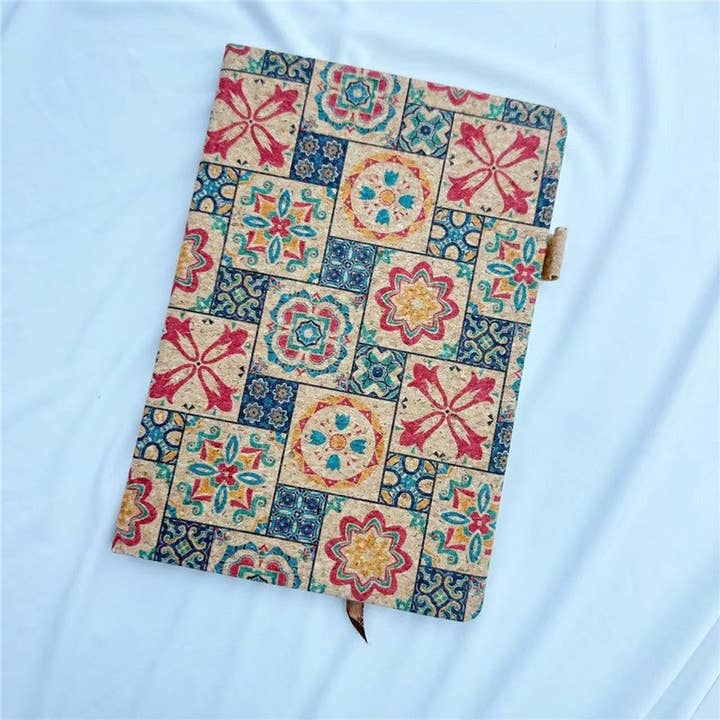 Plush Looks - Wholesale Notebook - Vintage Printed Cork Notebook7