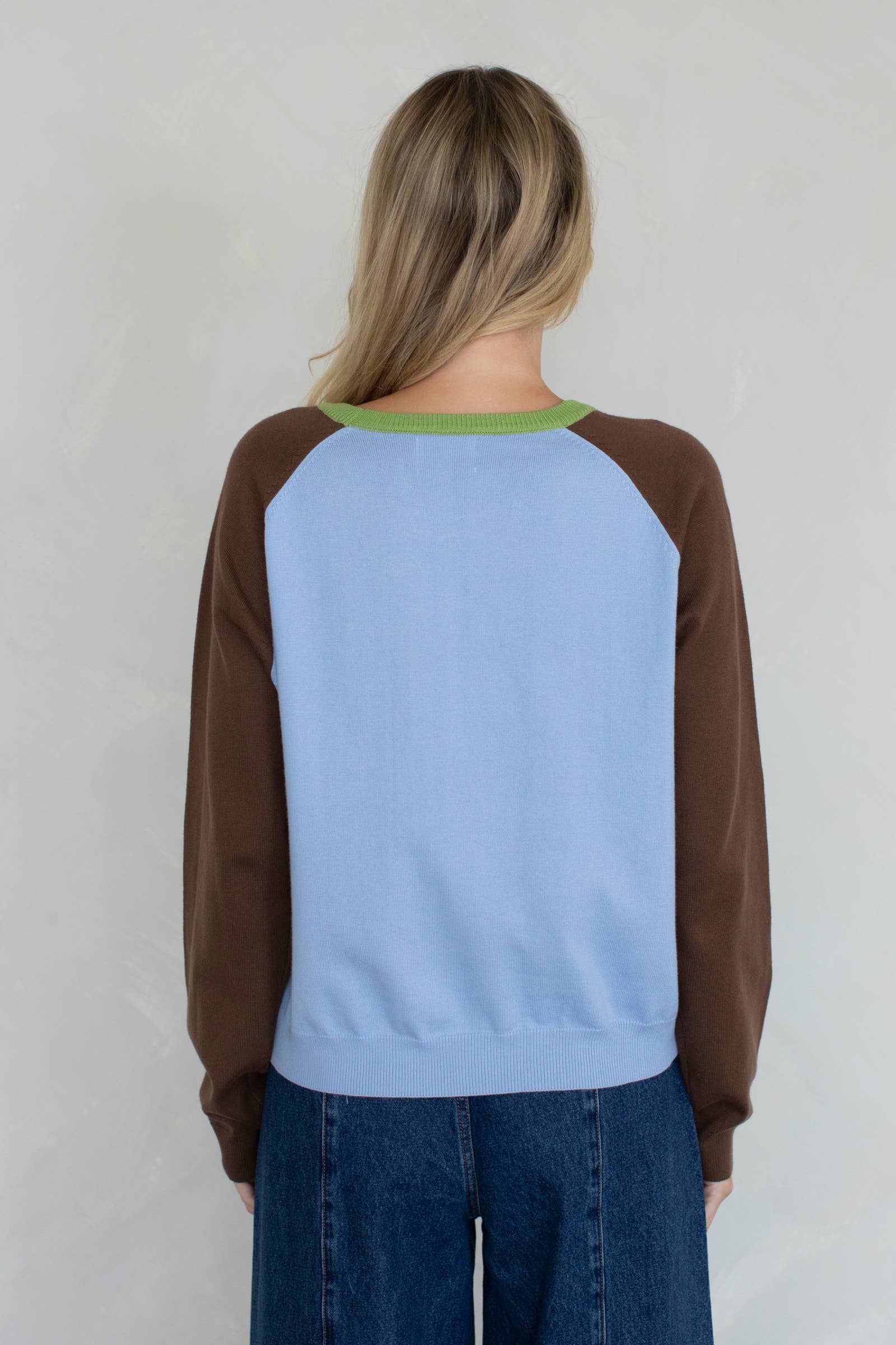 Combo Azzurro Maglione Amber in vendita all'ingrosso su Faire3