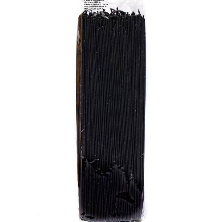 Pastificio Tanda e Spada - Vendita all'ingrosso Pasta - SPAGHETTI AL NERO DI SEPPIA - SQUID INK PASTA