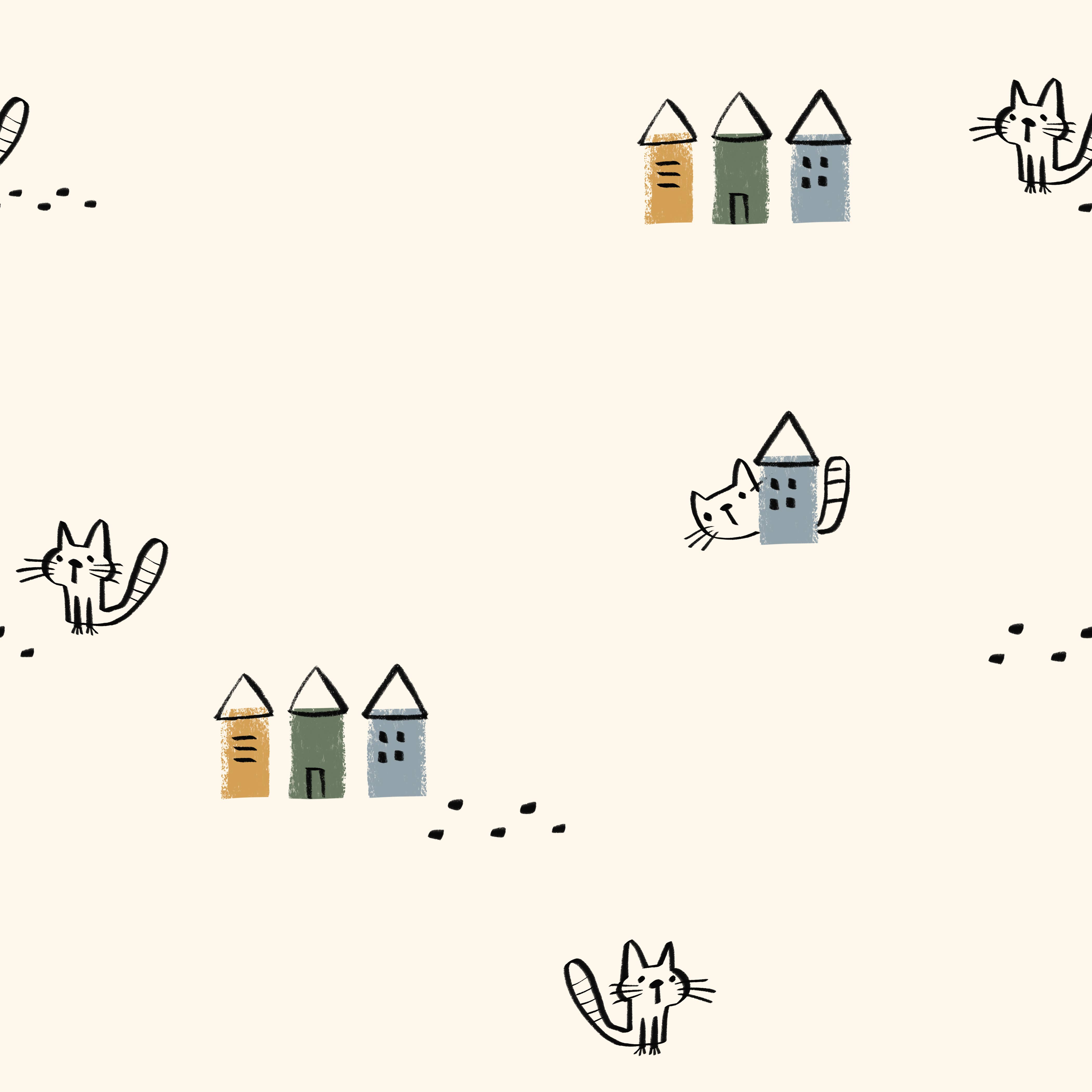 LURE by Lina - Wholesale Sleepsuit - Baby - Meow Construction 🐾2