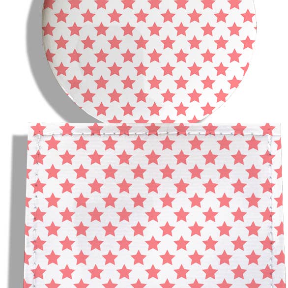 Espejo de bolsillo con estrellas rosas 1 para venta al por mayor de BISTRAKOO