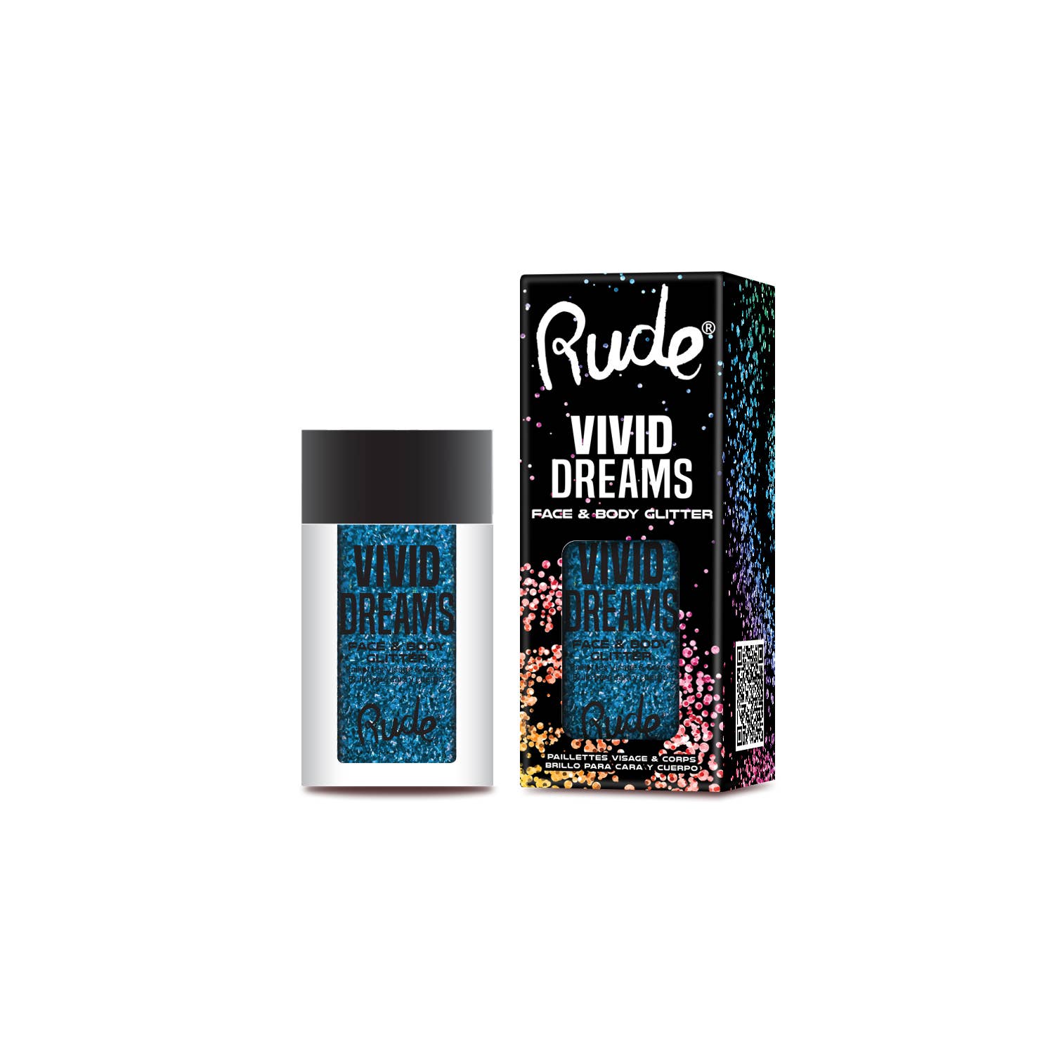 Rude Cosmetics - Wholesale Body Glitter/Shimmer - Vivid Dreams Face & Body Glitter13
