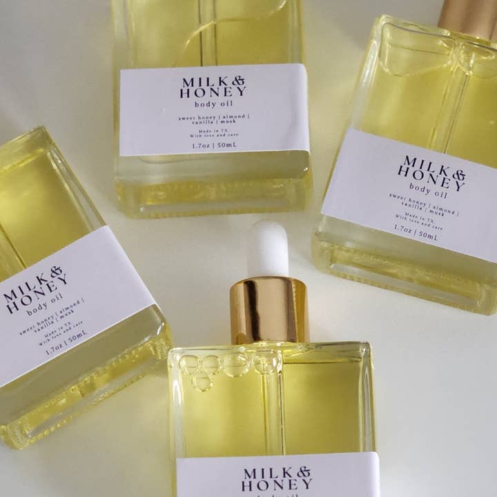 Mælk + Honning Nærende Krop til Tør Hud for engroshandel hos porter + rose