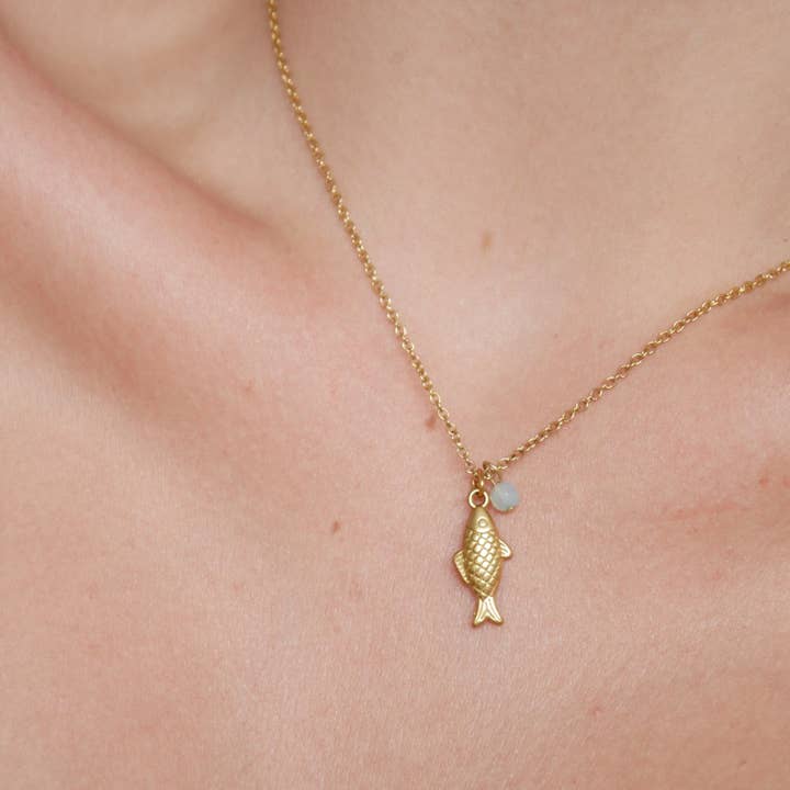 Àls - Wholesale Pendant/charm necklace - The Little Fish Necklace2
