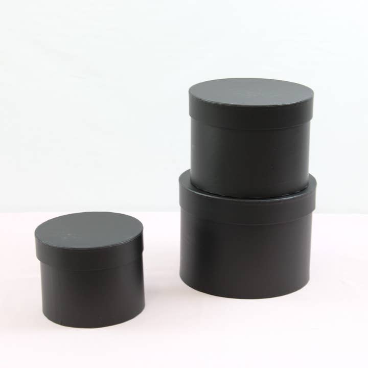 Elegant Design Supply - Wholesale Gift Box - Classic Round Flower Hat Box with Liner Included