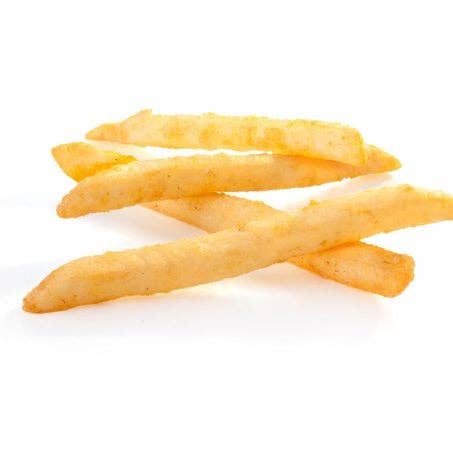 * 3/8 Inch Regular Cut Clear Coated Fries for wholesale by Onatru Foods