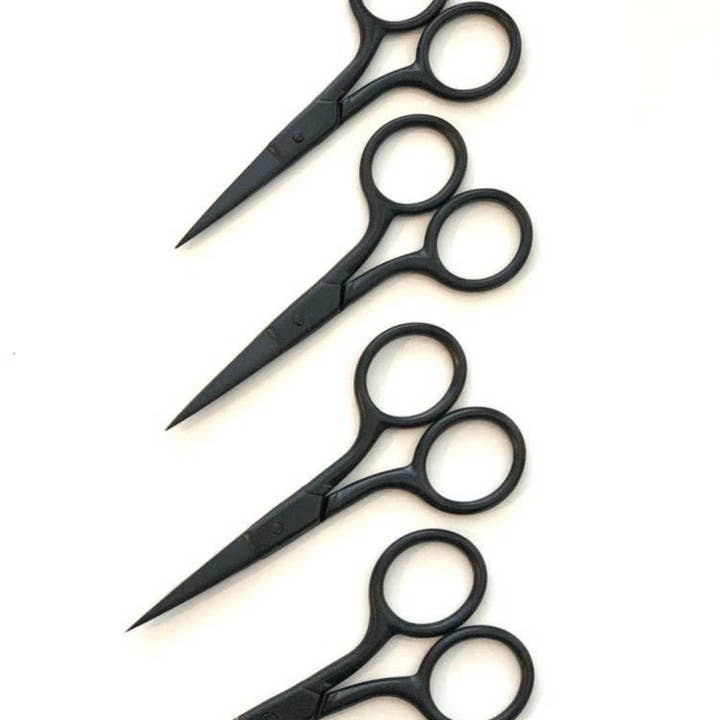 Paper Panduh - Wholesale Scissors - Matte Black Mini Scissors 2