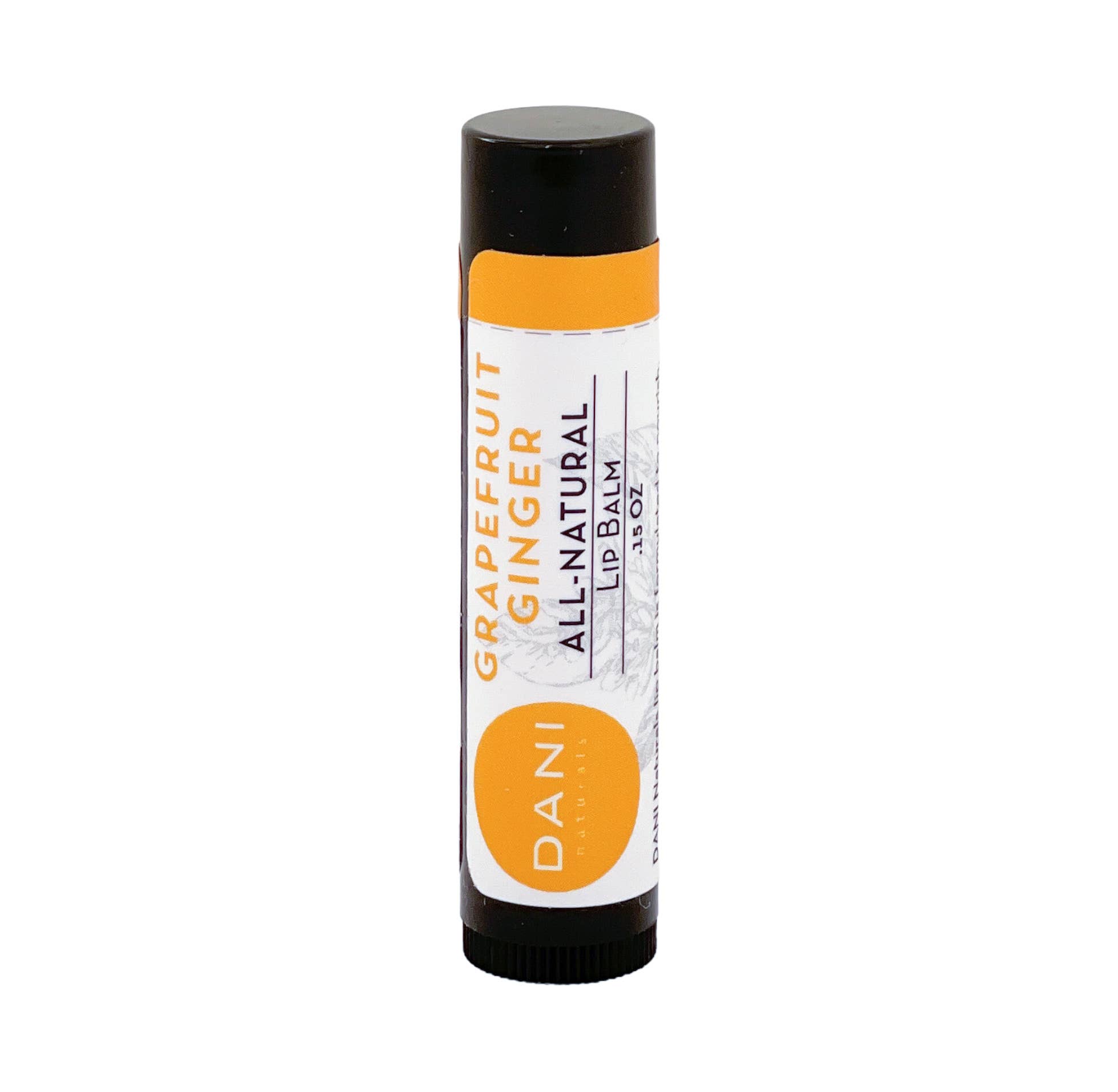DANI Naturals - Wholesale Lip Balm - Grapefruit Ginger Lip Balm1