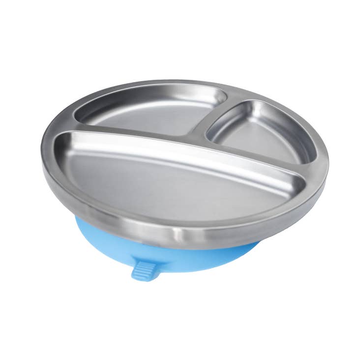 Stainless Steel Suction Baby Plate for wholesale by Avanchy
