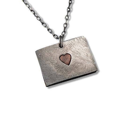 Anju Jewelry - Vente Colliers à pendentif - Home State Jewelry - Collier en étain37