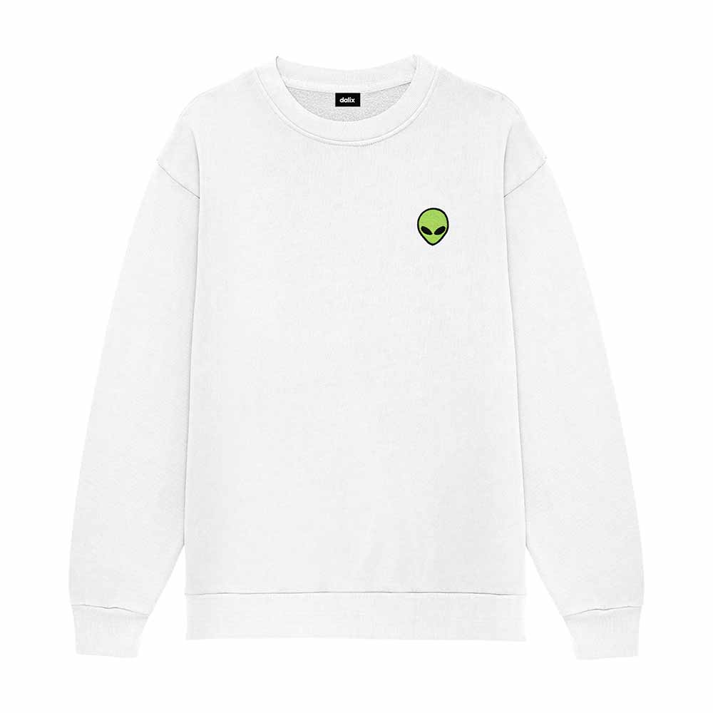 Dalix - Wholesale Grafisch sweatshirt - Uniseks - Dalix Alien Zware Relaxte Sweater14