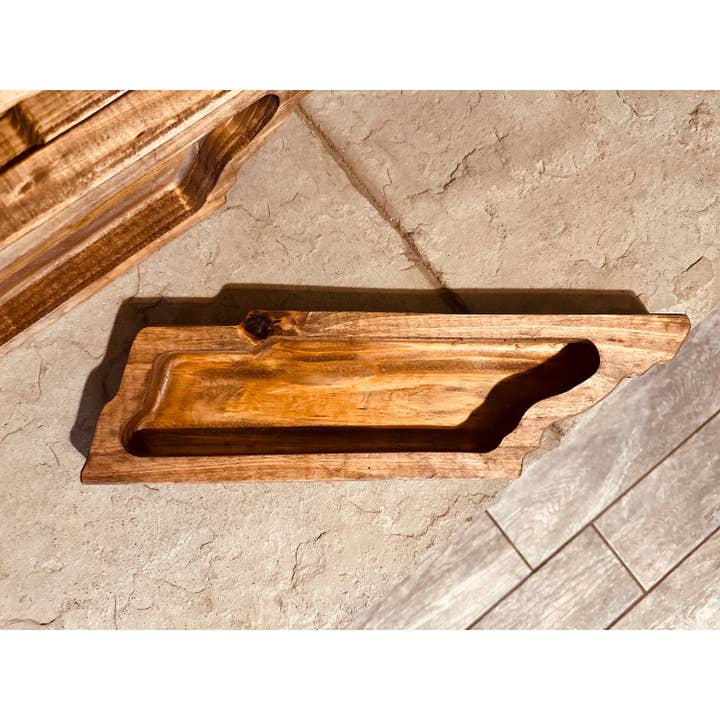 McCain's Furniture Co - Wholesale Candle Holder - Tennessee Stained - Wholesale Bundle of 5 - Candle Ready3