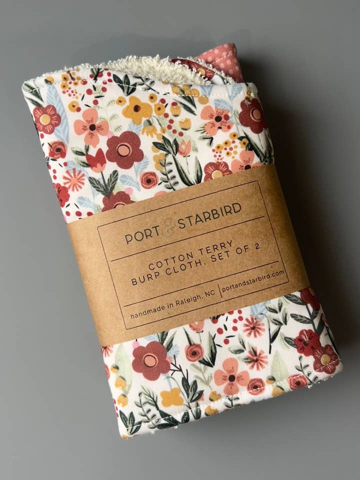 Lot de 2 langes "Champs d'automne" pour la vente par Port & Starbird