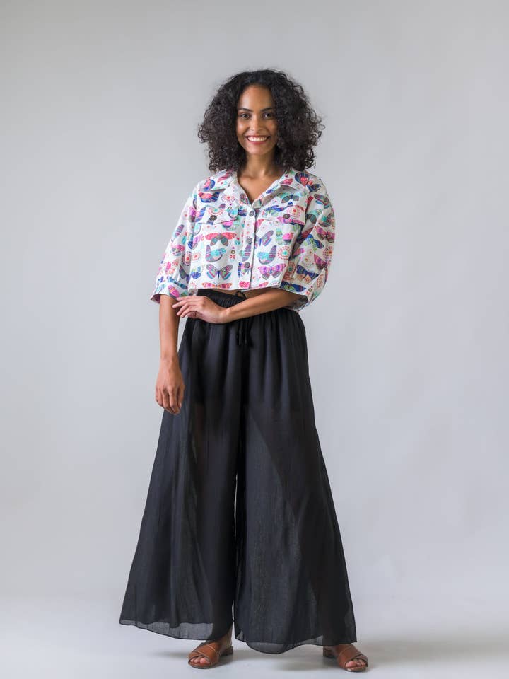 Rhea Jacquard-Kurzjacke für den Großhandel von Rhea