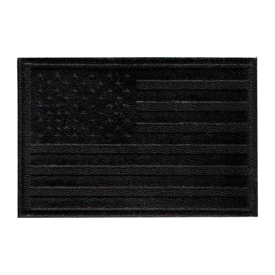 American Flag - Black and White - Removable Patch