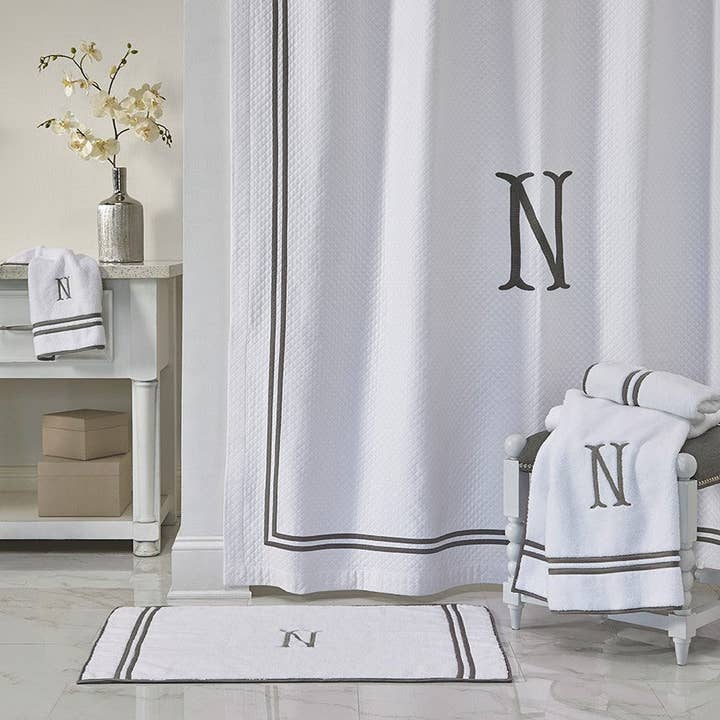 Home Treasures Linens - Wholesale Shower Curtain - Ribbons Shower Curtain
