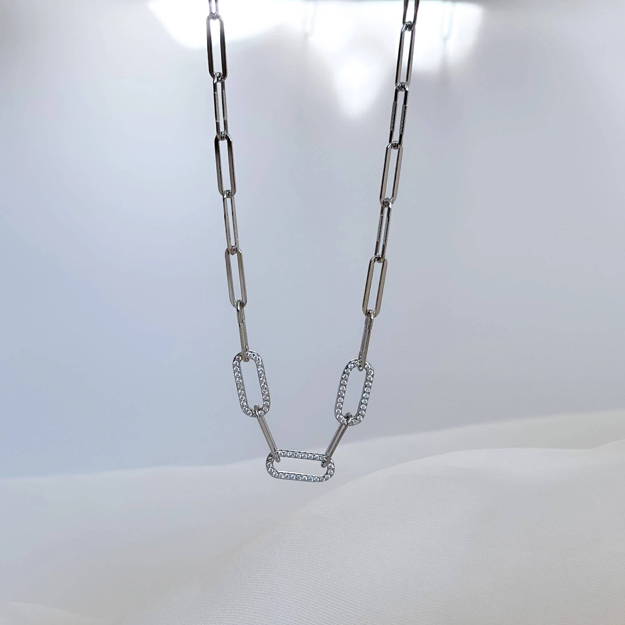 Love Local Jewelry - Wholesale Schakelketting - Orion ketting met Maxi Link schakels in 18K goud of puur 925 zilver3