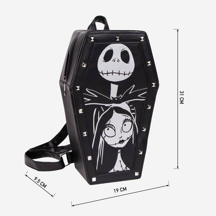 Mastoys, S.L. - Wholesale Backpack - Kids - NIGHTMARE BEFORE CHRISTMAS FASHION BACKPACK - 21000049163