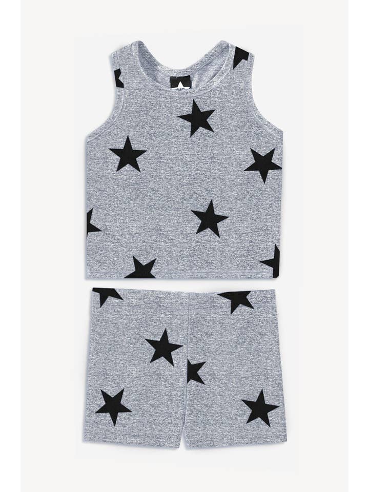 PixieLane - Wholesale Top & Short Set - Kids - Simply Soft Luxe Cropped Racerback Tank & Tumble Short8