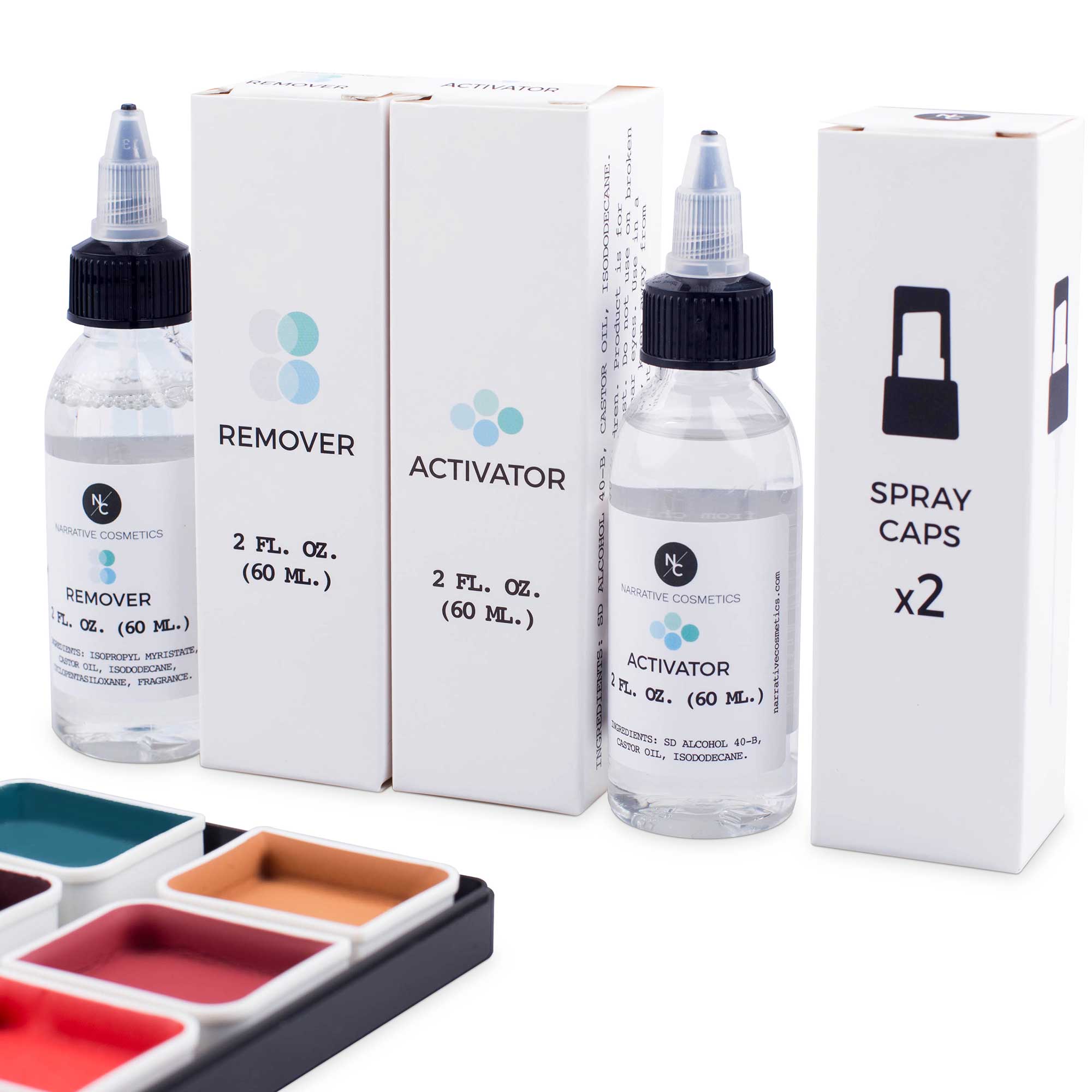 Narrative Cosmetics - Wholesale Face Makeup Palette - 12 Color Complexion Alcohol Activated Palette7