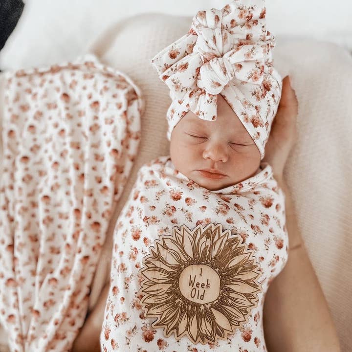 Cartes Milestone Sunflower pour la vente par Luca & Co