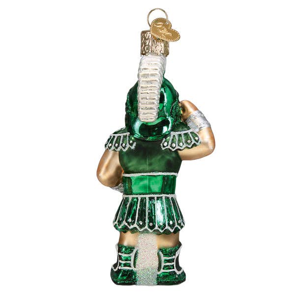 Old World Christmas - Wholesale Ornament - Michigan State Sparty Ornament2