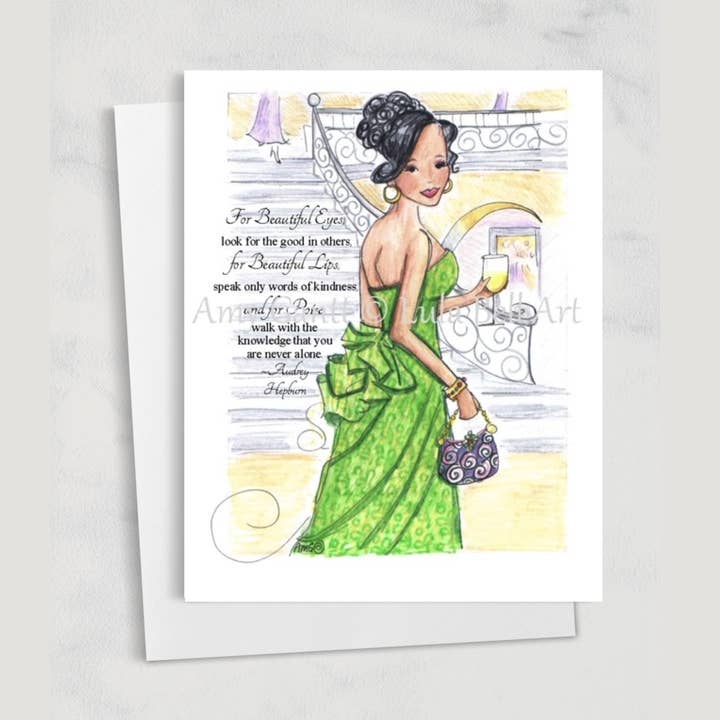 Birthday - Shimmering Shiraz Greeting Card for wholesale by Lula Bell Cards and Gifts