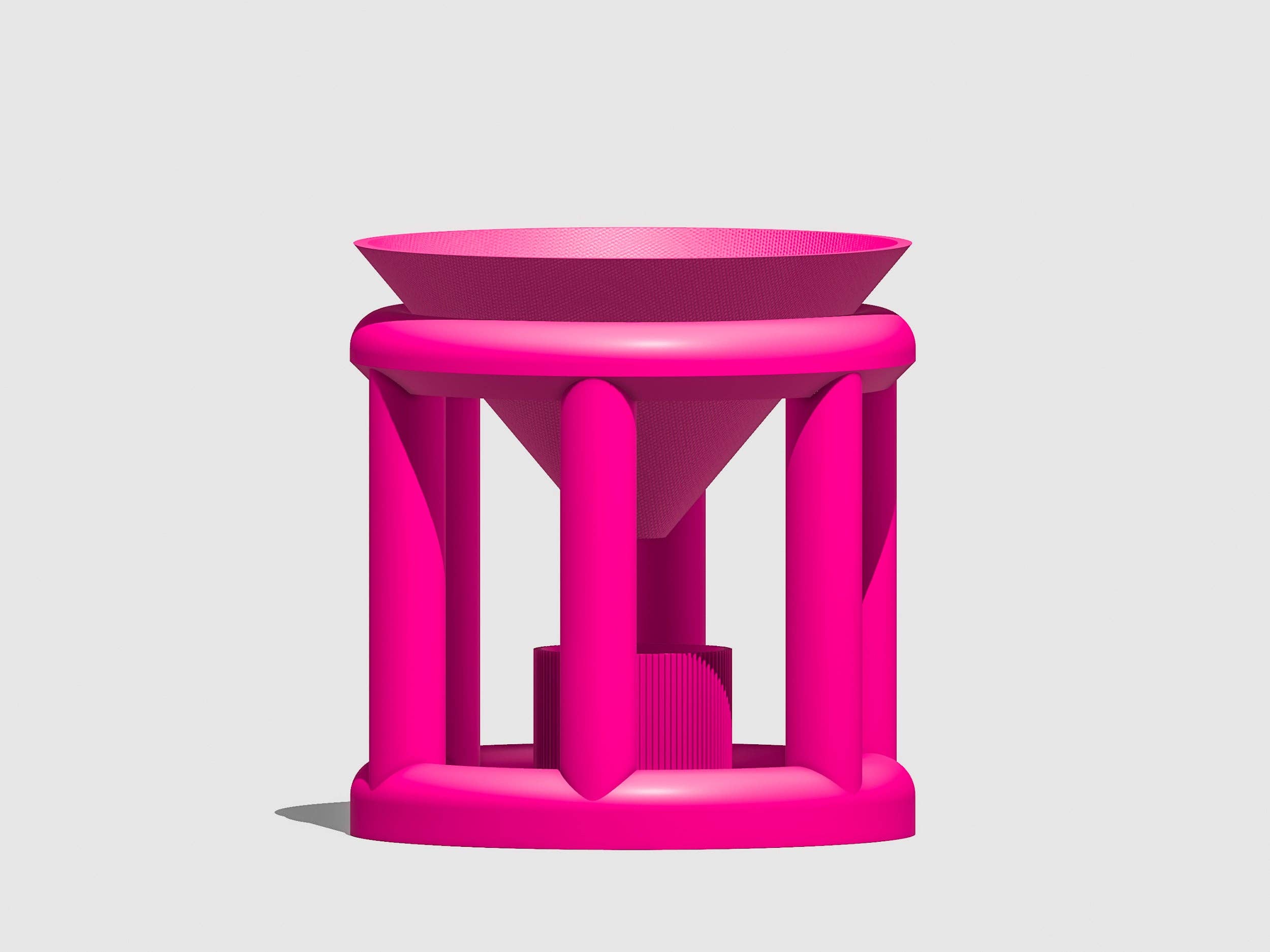 Rosebud Homegoods – wholesale Plant pot – Conduit Plant Stand with Planter & Catch3