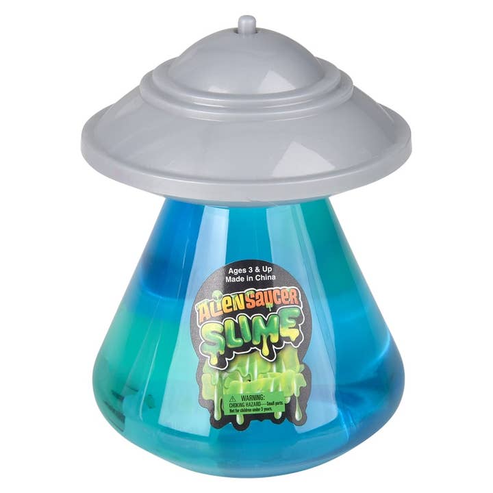 La Luna Bella - Toys - Wholesale Classic Toy - Kids - 3" Light-Up UFO Slime 6ct - LLB Toys3