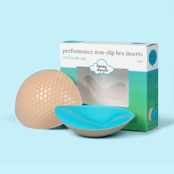 Oval Push Up Bra Inserts for wholesale by Honey Cloudz