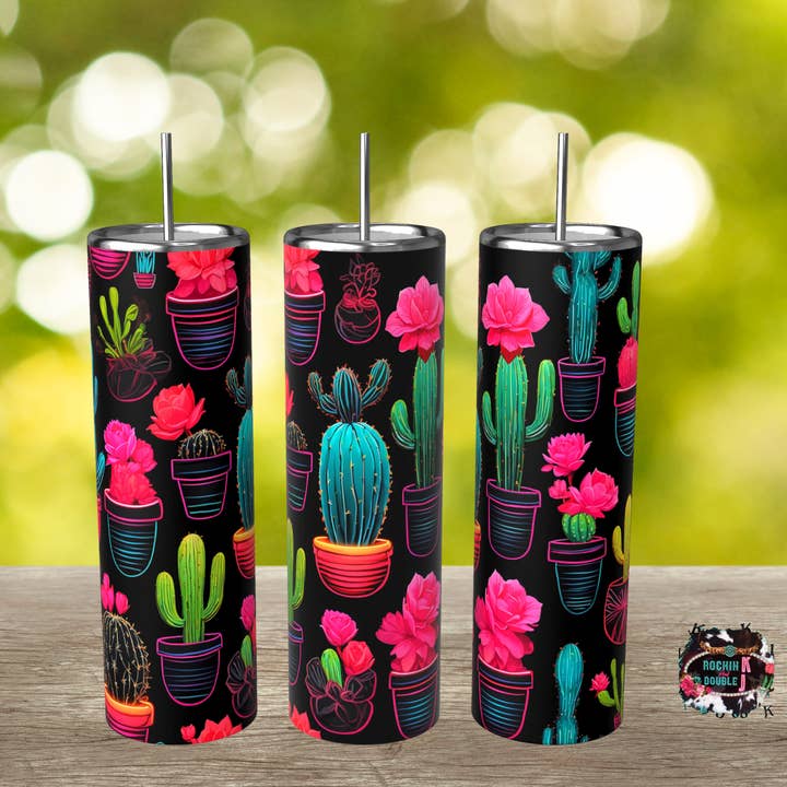 Bicchiere Neon Cactus per la vendita all'ingrosso da parte di Rockin K and Double J